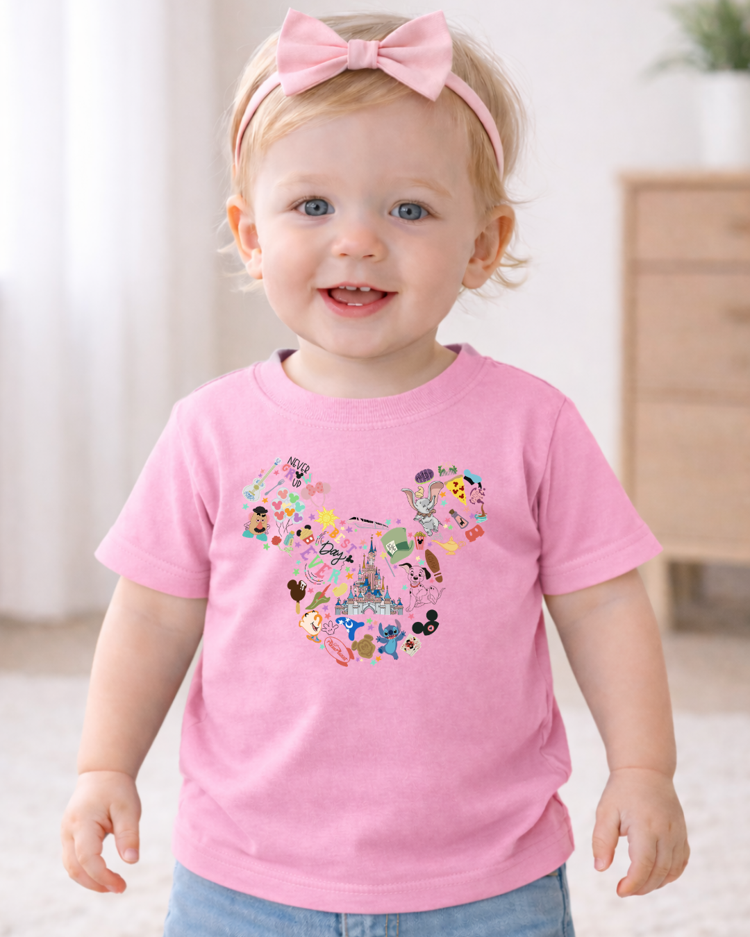 All Things Disney, Disney Baby/Toddler T-Shirt | Disney Everyday Tee | Disney Outfit