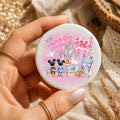 Meet Me On Street Disney Badge 52mm | Disney Trip Button Badge | Family Holiday Badge | Matching Disney Accessories