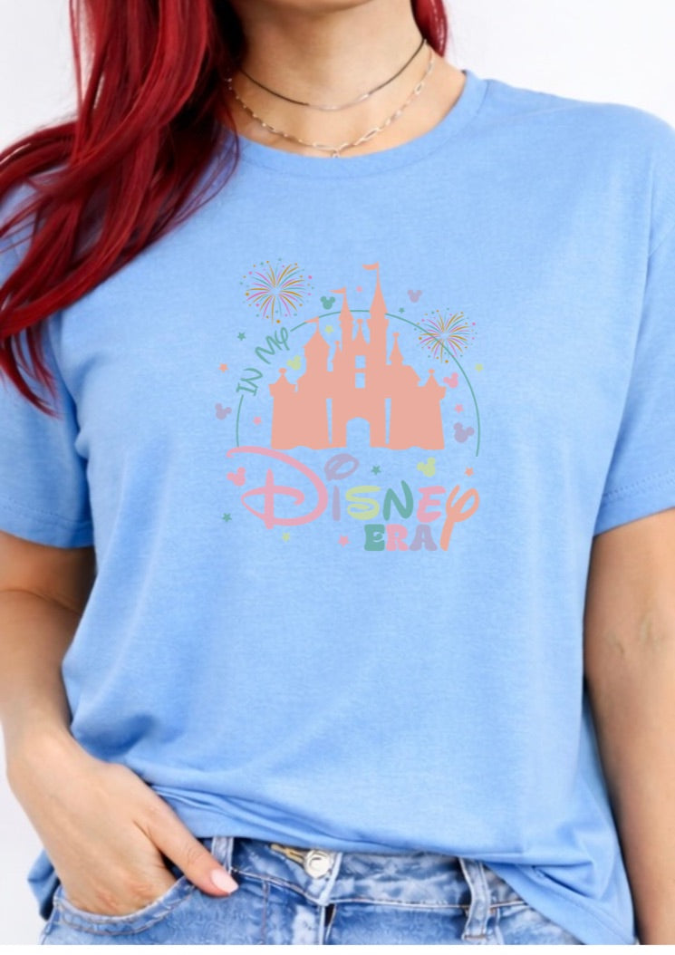 In My Magical Era Castle Graphic T-Shirt – Fireworks Fantasy Theme Park Tee