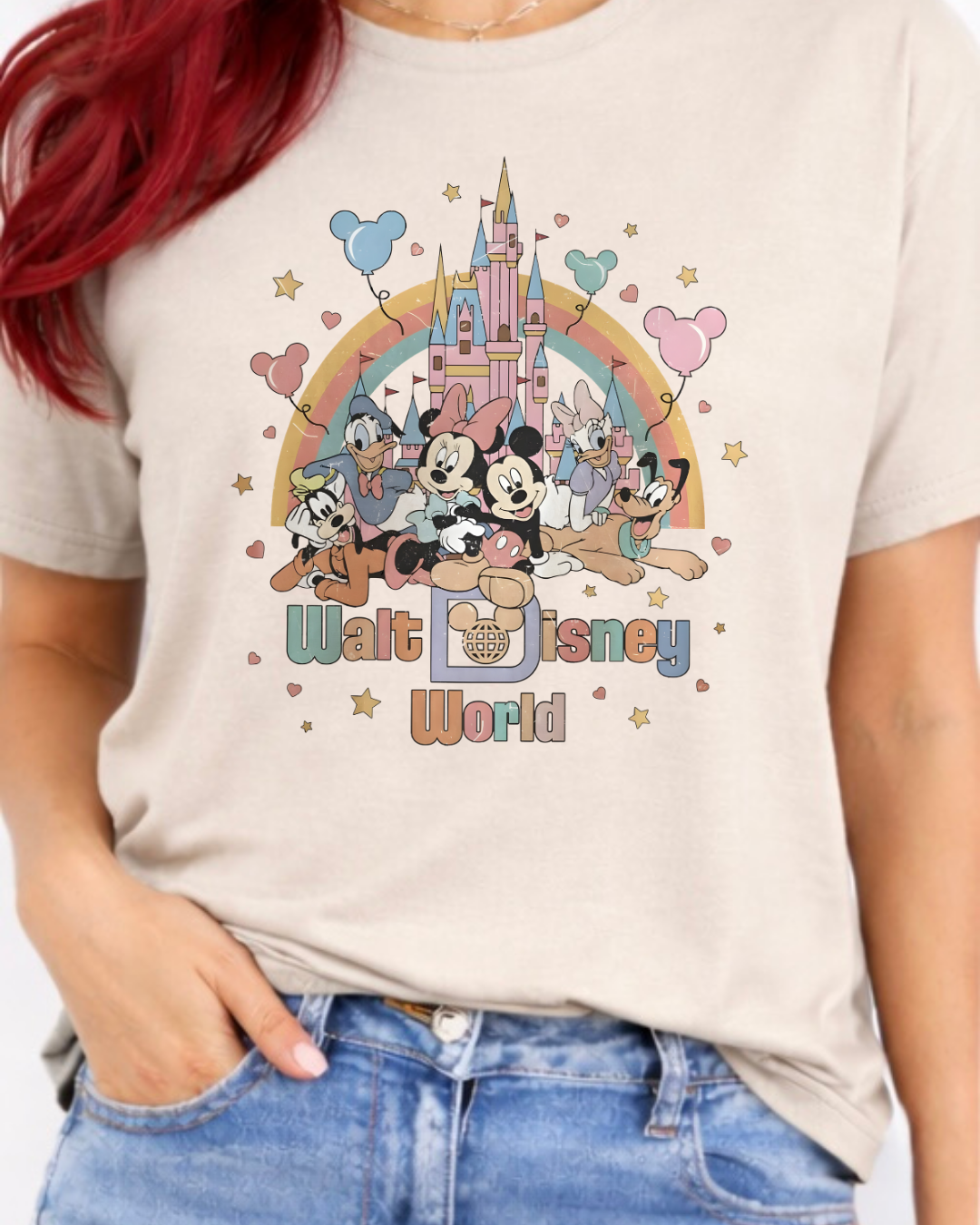 Walt Disney World Rainbow Disney t-shirt, Disney fashion, Disney clothes, Disney tops, Disney tee, Disney lover