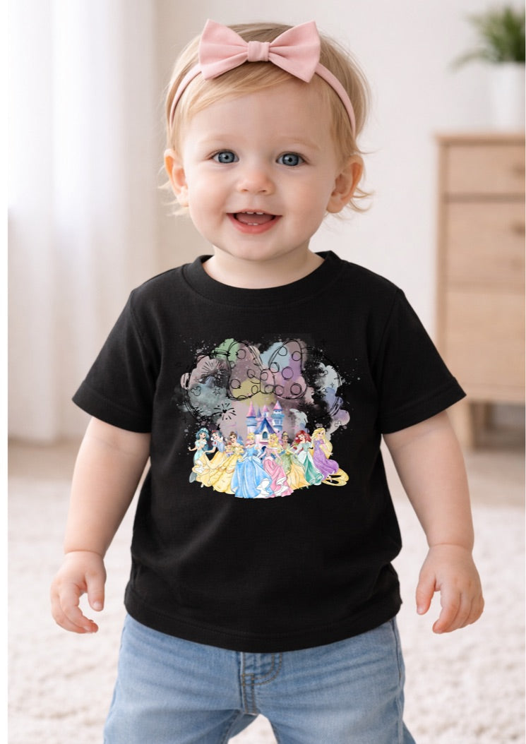 Princess Minnie Castle Disney Baby/Toddler T-Shirt | Disney Everyday Tee | Disney Outfit