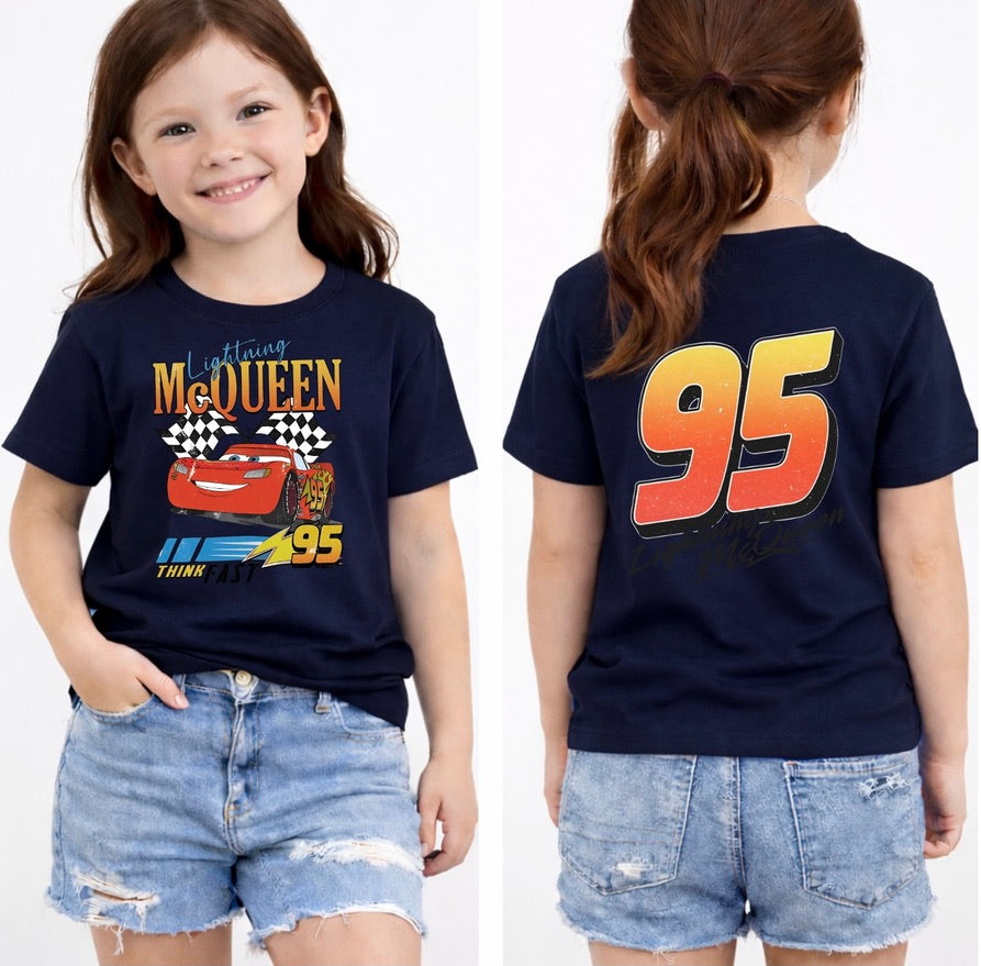 Lighting McQueen Disney Kids T-Shirt | Disney Everyday Tee | Disney Outfit