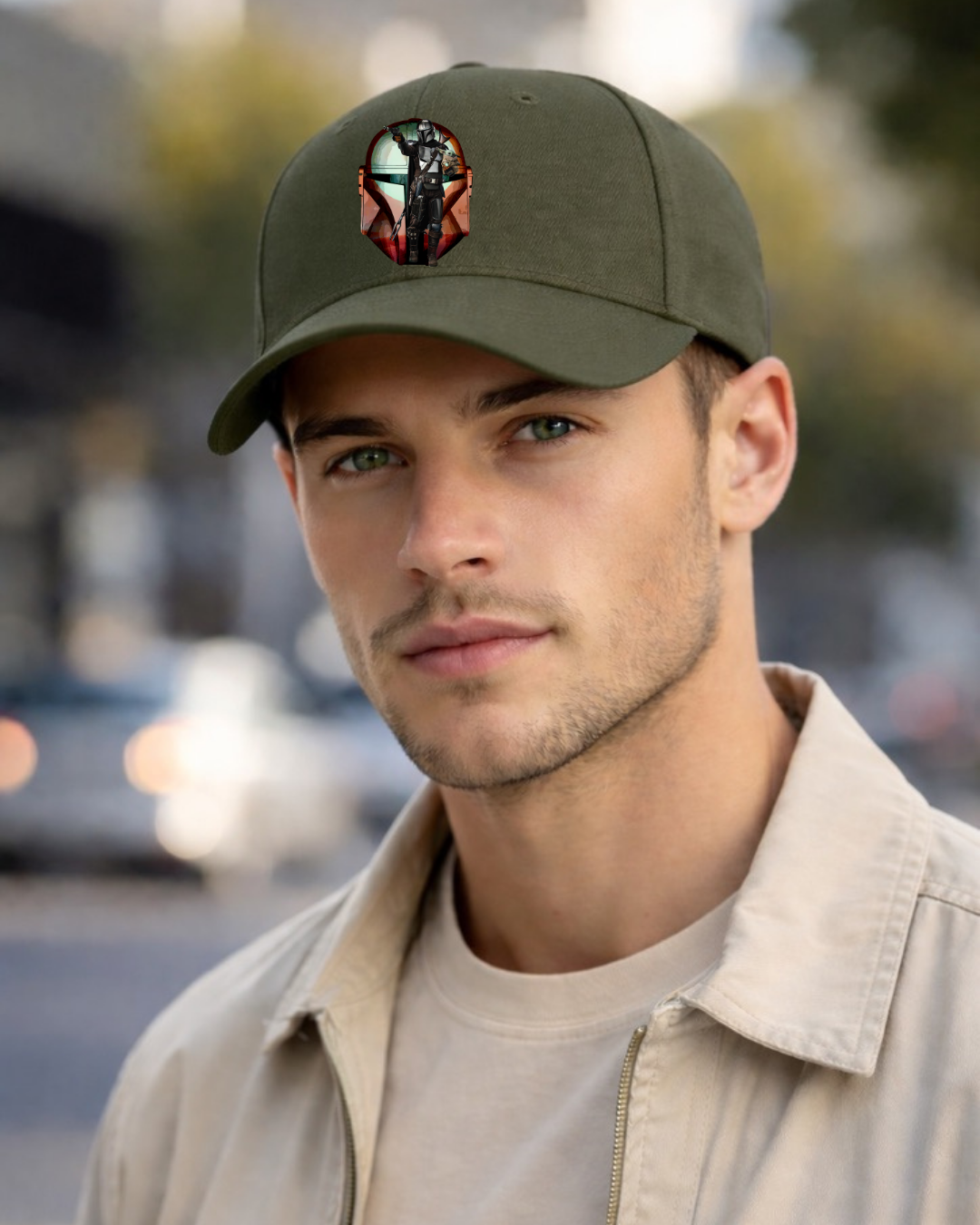 Mandalorian Disney Basketball Hat, Character Theme Cap,  Park Ready Outfit, Disney Baseball Cap