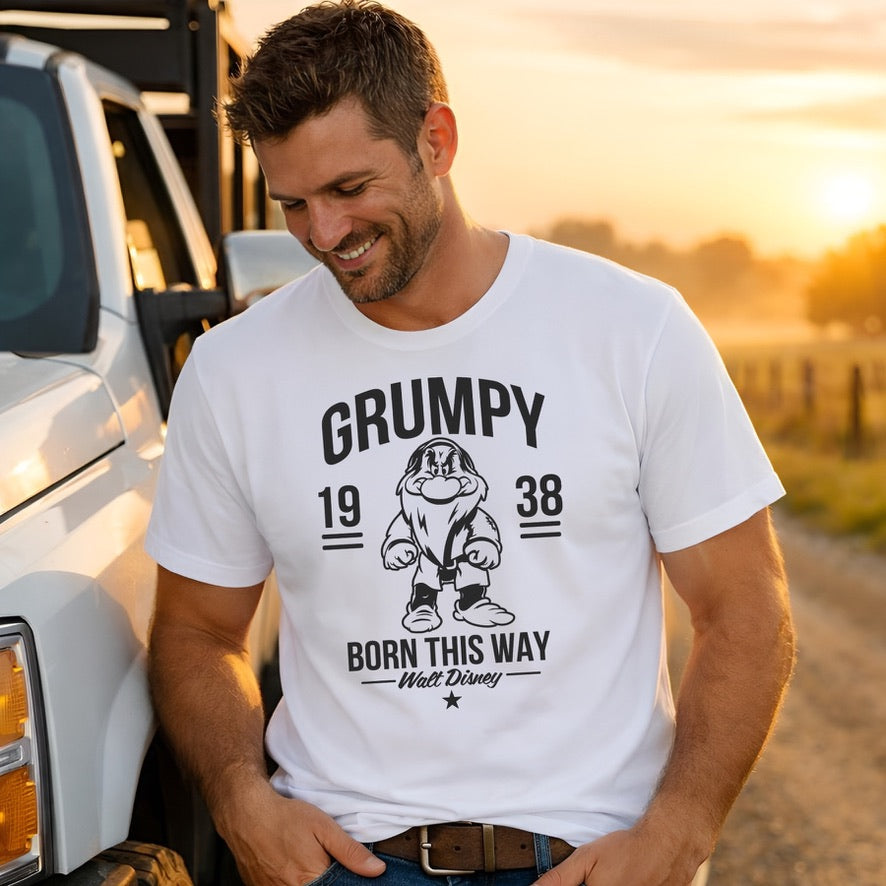 Grumpy Disney T-shirt, Disney fashion, Disney clothes, Disney tops, Disney tee, Disney lover