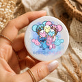 Stitch & Angel Best Day Ever Disney Badge 52mm | Disney Trip Button Badge | Family Holiday Badge | Matching Disney Accessories