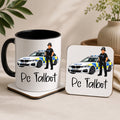 Personalised Police Officer Mug & Coaster Gift Set | Police Mug | Police Officer Gift | Personalised Mug | Police Appreciation Gift