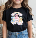 Rainbow Care Bears Kids Unisex Graphic T-Shirt | Comfortable Everyday Tee | Soft Cotton Top