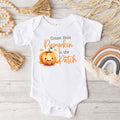 Cutest Little Pumpkin in the Patch Baby Bodysuit | Autumn Baby Grow | Halloween Baby Outfit | Pumpkin Baby Vest | Fall Baby Shower Gift