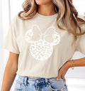 Minnie Leopard Print Disney T-shirt, Disney fashion, Disney clothes, Disney tops, Disney tee, Disney lover