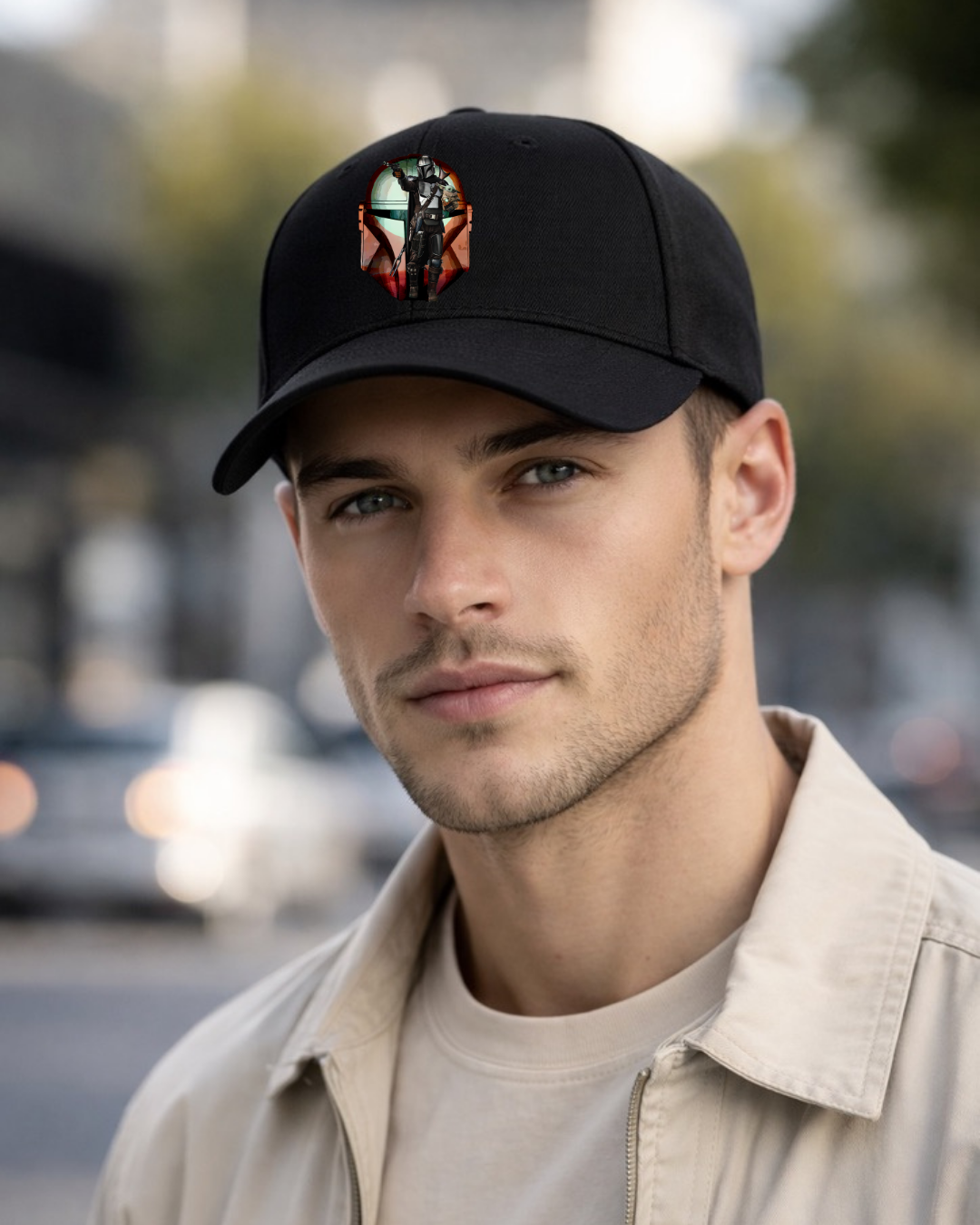 Mandalorian Disney Basketball Hat, Character Theme Cap,  Park Ready Outfit, Disney Baseball Cap