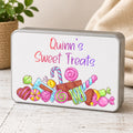 Personalised Sweet Treats Tin | Custom Sweet Storage Tin | Personalised Candy Tin | Kids Sweet Box | Sweetie Gift Tin | Chocolate & Treat Storage