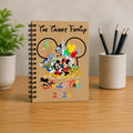 Personalised Magical Family Holiday Notebook | Custom Family Trip Journal | Theme Park Autograph Book | Holiday Planner | Travel Notebook | Family Keepsake