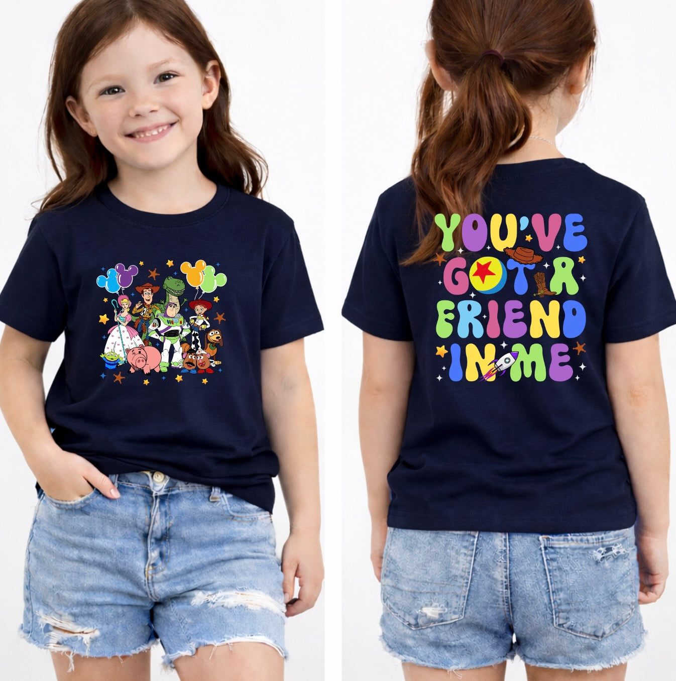 You've Got A Friend In Me Disney Kids T-Shirt | Disney Everyday Tee | Disney Outfit