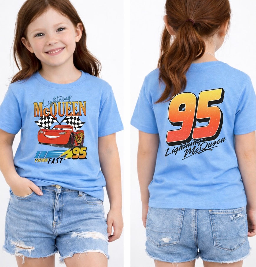Lighting McQueen Disney Kids T-Shirt | Disney Everyday Tee | Disney Outfit