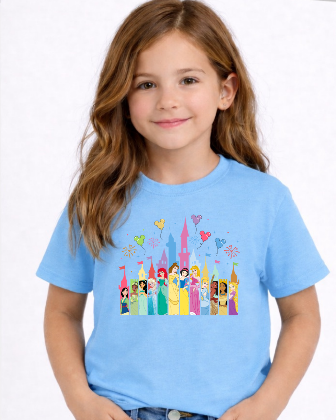 Princess Castle Disney Kids T-Shirt | Disney Everyday Tee | Disney Outfit