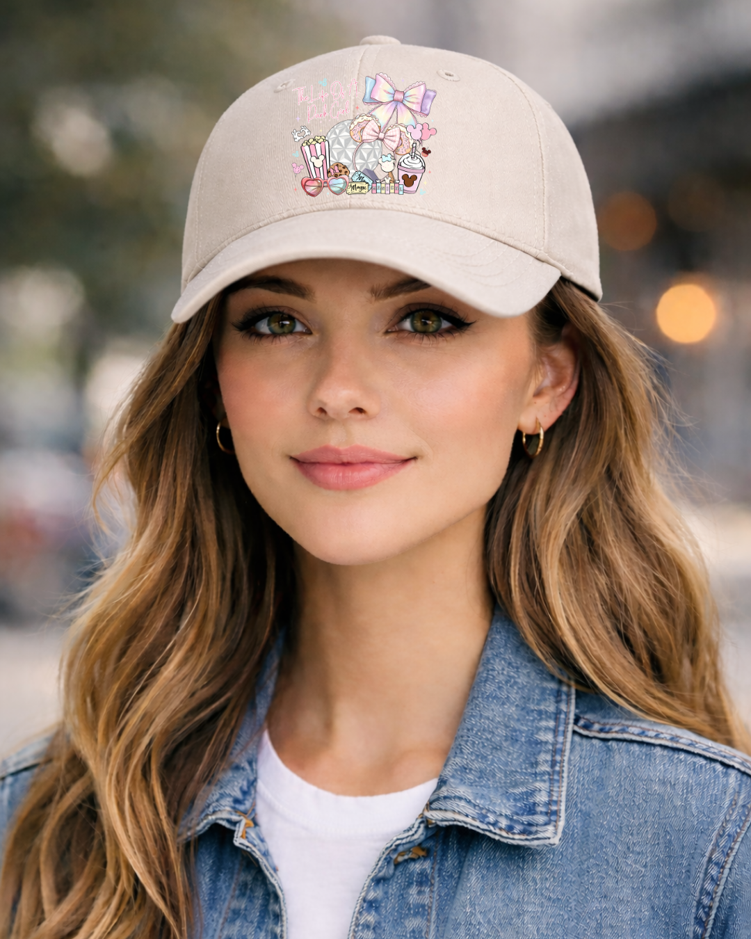 The Life Of A Park Girl Adult Disney Basketball Hat, Character Theme Cap,  Park Ready Outfit, Disney Baseball Cap