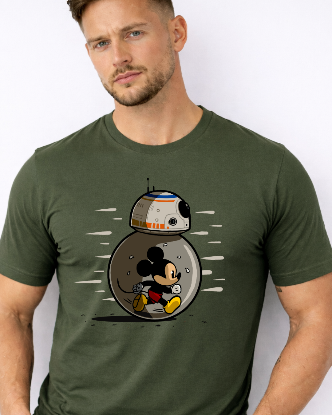 Mickey Mouse BB8 Disney t-shirt, Disney fashion, Disney clothes, Disney tops, Disney tee, Disney lover