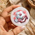 Football Button Badge | Football Pin Badge | Soccer Ball & Football Boots Badge | Sports Fan Gift | Football Party Bag Filler