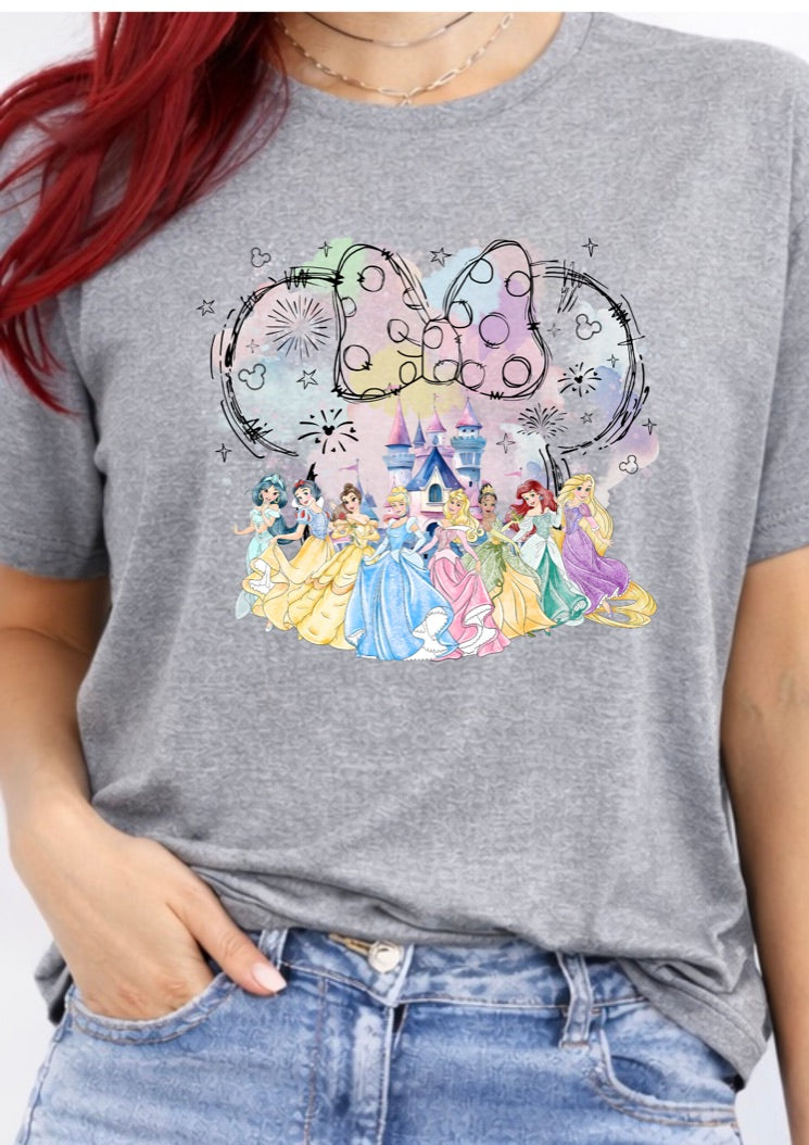 Princess Minnie Castle Disney T-shirt, Disney fashion, Disney clothes, Disney tops, Disney tee, Disney lover