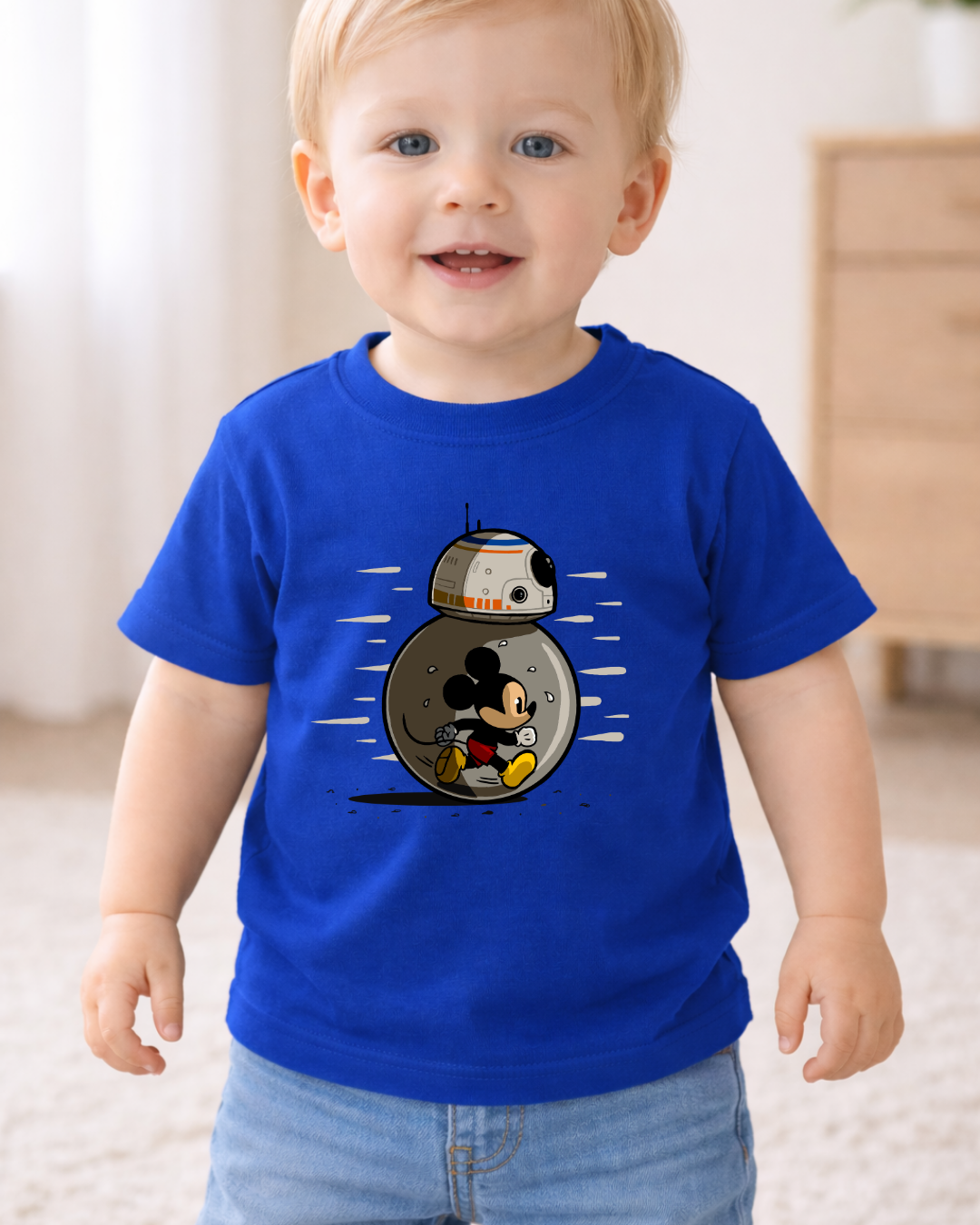Mickey Mouse BB8 Disney Baby/Toddler T-Shirt | Disney Everyday Tee | Disney Outfit