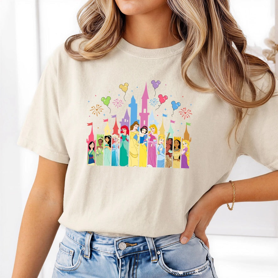 Princess Castle Disney t-shirt, Disney fashion, Disney clothes, Disney tops, Disney tee, Disney lover