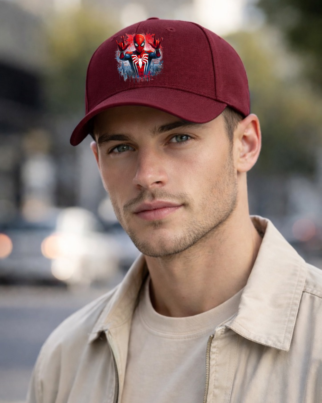 Spiderman Adults Disney Basketball Hat, Character Theme Cap,  Park Ready Outfit, Disney Baseball Cap