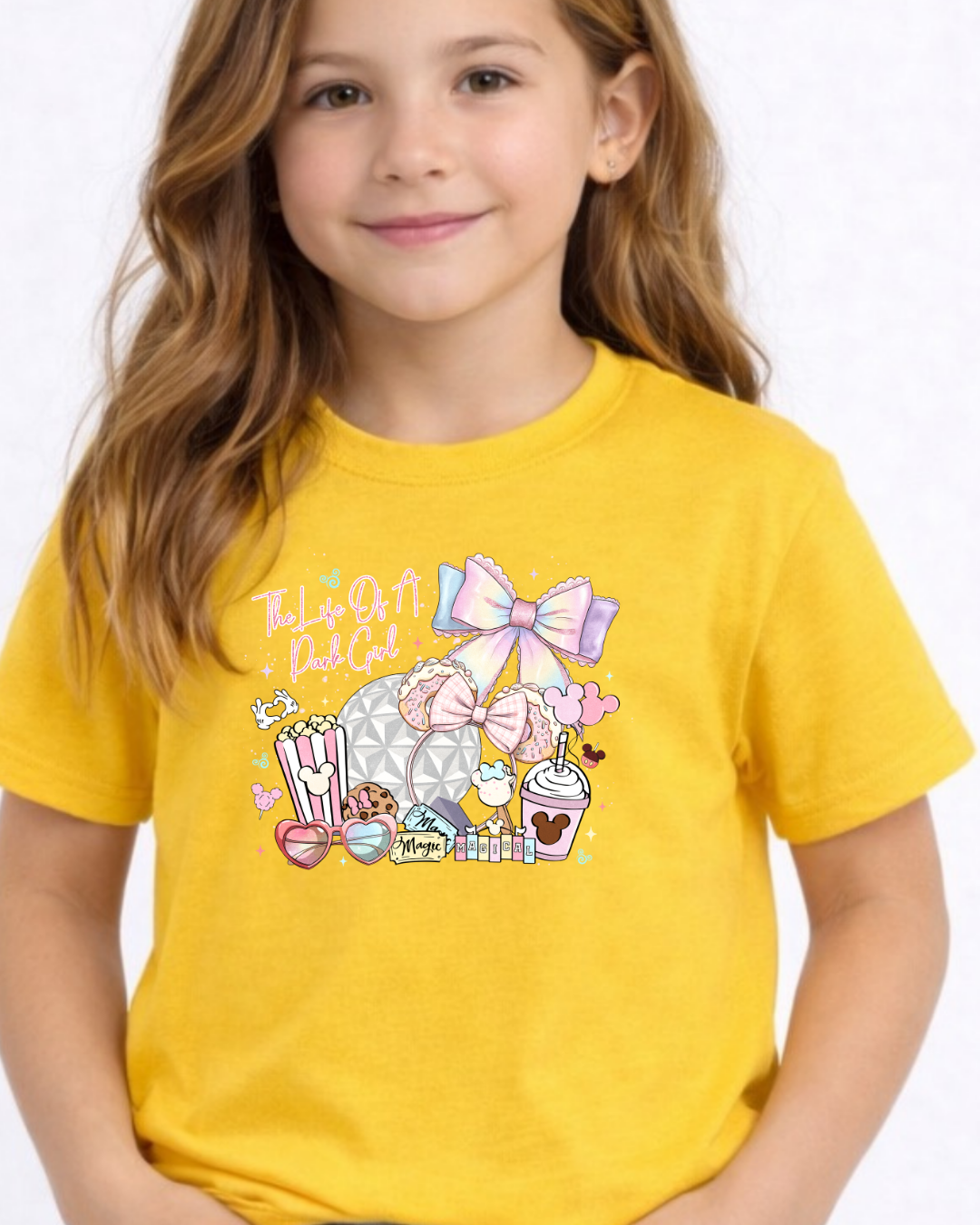 The Life Of A Park Girl Disney Kids T-Shirt | Disney Everyday Tee | Disney Outfit