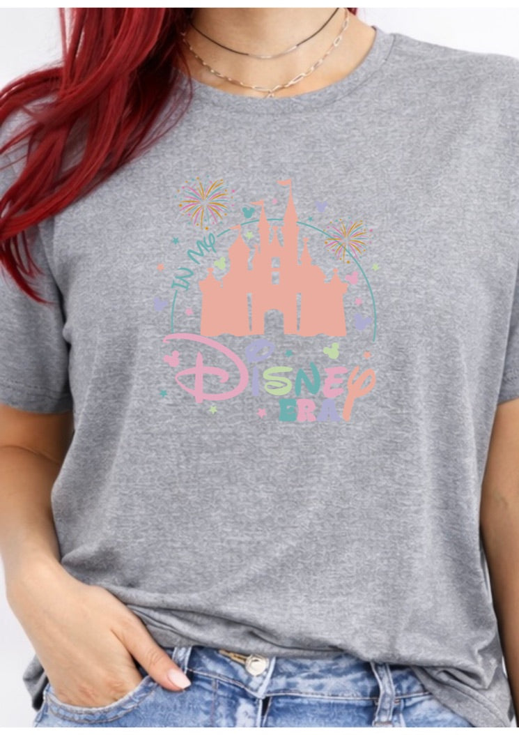 In My Magical Era Castle Graphic T-Shirt – Fireworks Fantasy Theme Park Tee