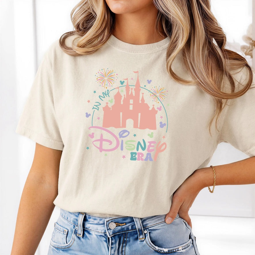 In My Magical Era Castle Graphic T-Shirt – Fireworks Fantasy Theme Park Tee