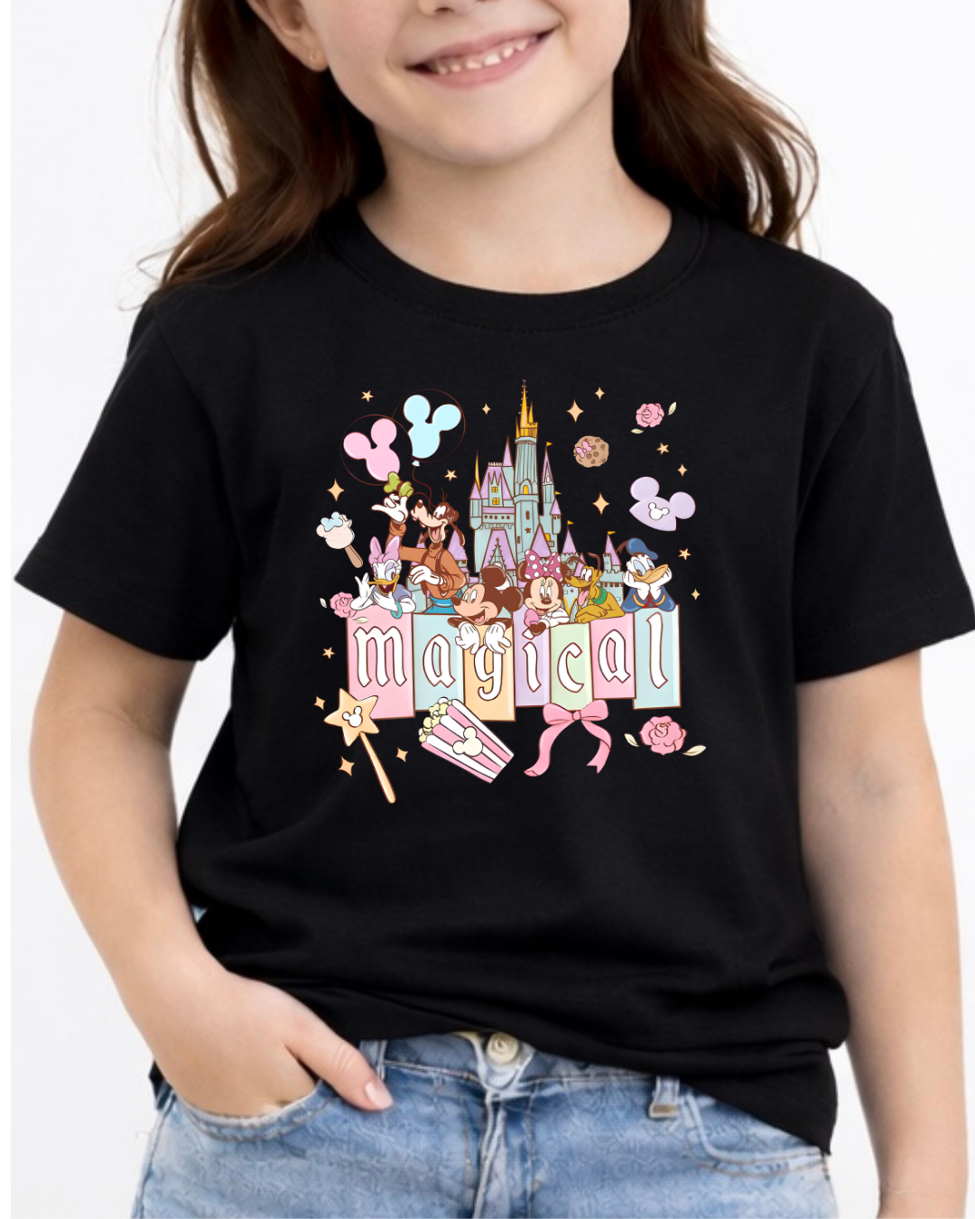Magical Disney Kids T-Shirt | Disney Everyday Tee | Disney Outfit