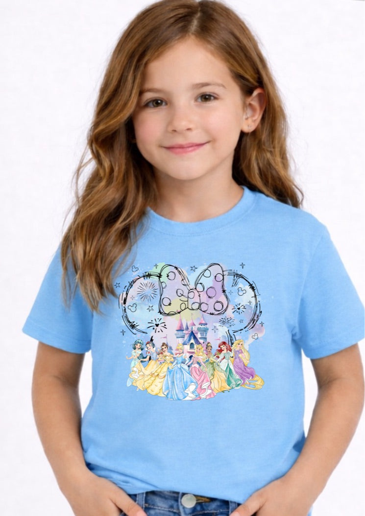 Princess Minnie Castle Disney Kids T-Shirt | Disney Everyday Tee | Disney Outfit