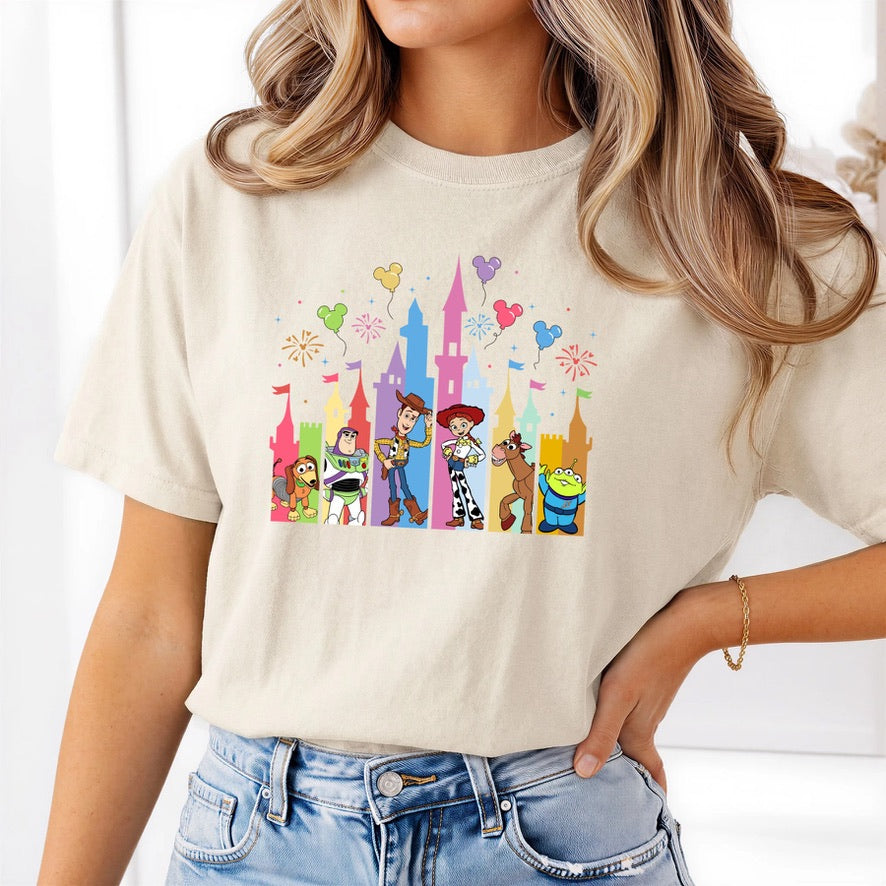 Toy Story Castle Disney T-shirt, Disney fashion, Disney clothes, Disney tops, Disney tee, Disney lover