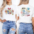 Epcot Drinking Round The World Disney T-shirt, Disney fashion, Disney clothes, Disney tops, Disney tee, Disney lover