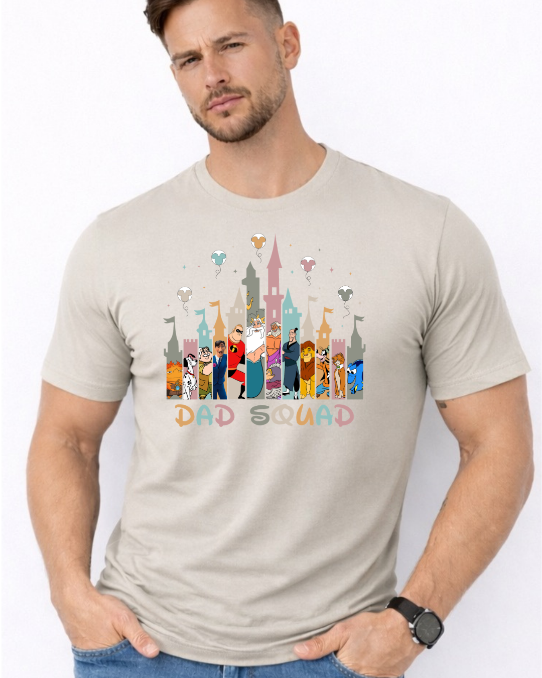 Dad Squad Disney t-shirt, Disney fashion, Disney clothes, Disney tops, Disney tee, Disney lover