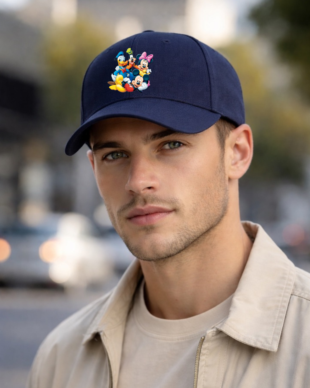 Mickey & Co Adults Disney Basketball Hat, Character Theme Cap,  Park Ready Outfit, Disney Baseball Cap