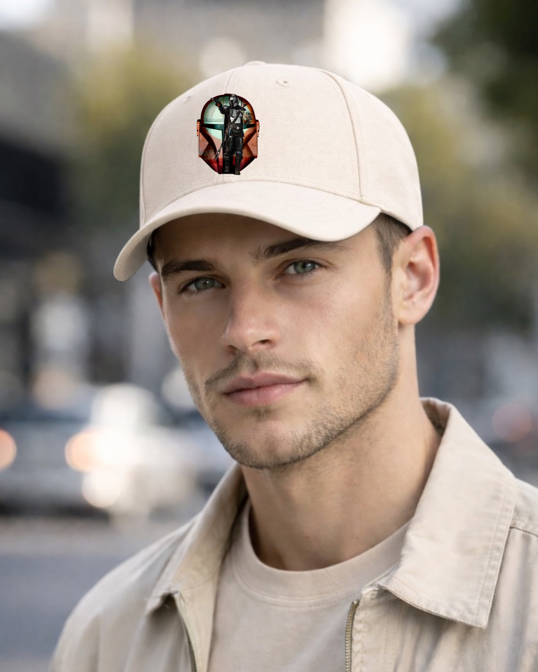 Mandalorian Disney Basketball Hat, Character Theme Cap,  Park Ready Outfit, Disney Baseball Cap