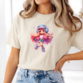 Cute Chibi Gamer Girl Graphic T-Shirt – Gaming Aesthetic Unisex Tee - Soft Cotton Everyday Shirt
