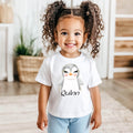 Personalised Penguin Baby T-Shirt | Custom Baby Name T-Shirt | Cute Penguin Toddler Tee | Personalised Animal Shirt | Baby Gift