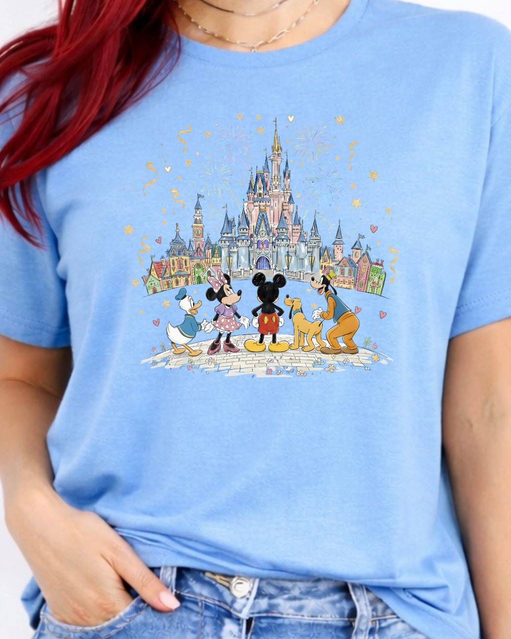 Fab 5 Caste Disney t-shirt, Disney fashion, Disney clothes, Disney tops, Disney tee, Disney lover