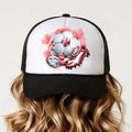 Kids Football Trucker Cap |Football & Football Boots Snapback Hat | Adjustable Mesh Baseball Cap for Boys & Girls