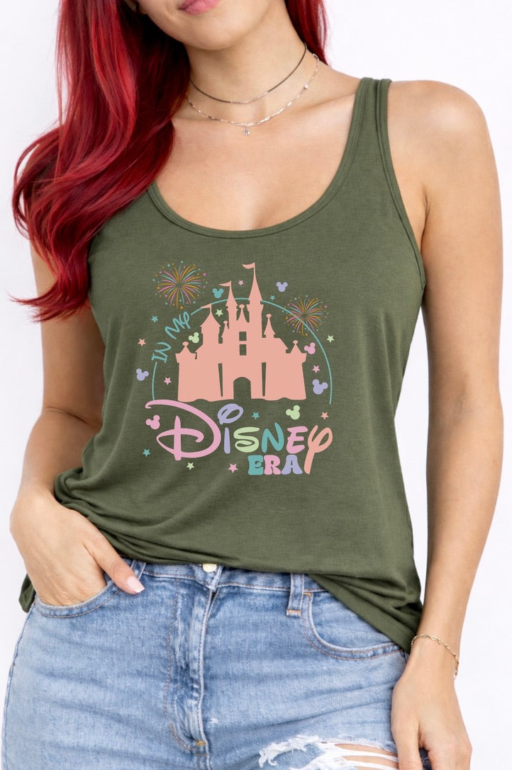 In My Disney Era Disney Vest Top, Disney Tank Top Women, Disney World Outfit, Disney Holiday Shirt, Theme Park Outfit, Cute Disney
