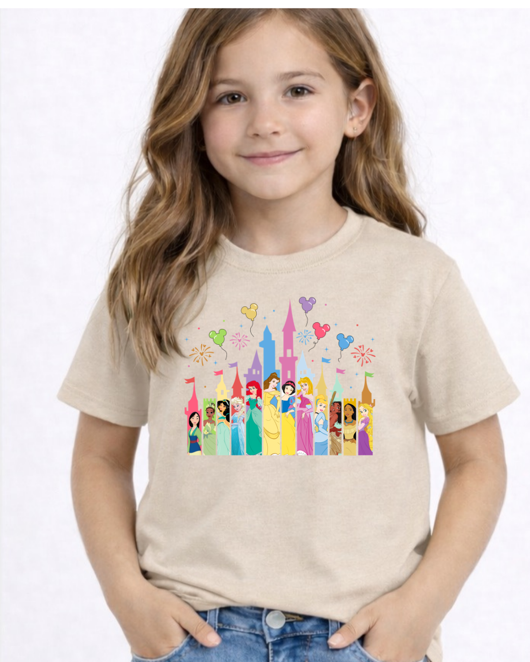 Princess Castle Disney Kids T-Shirt | Disney Everyday Tee | Disney Outfit