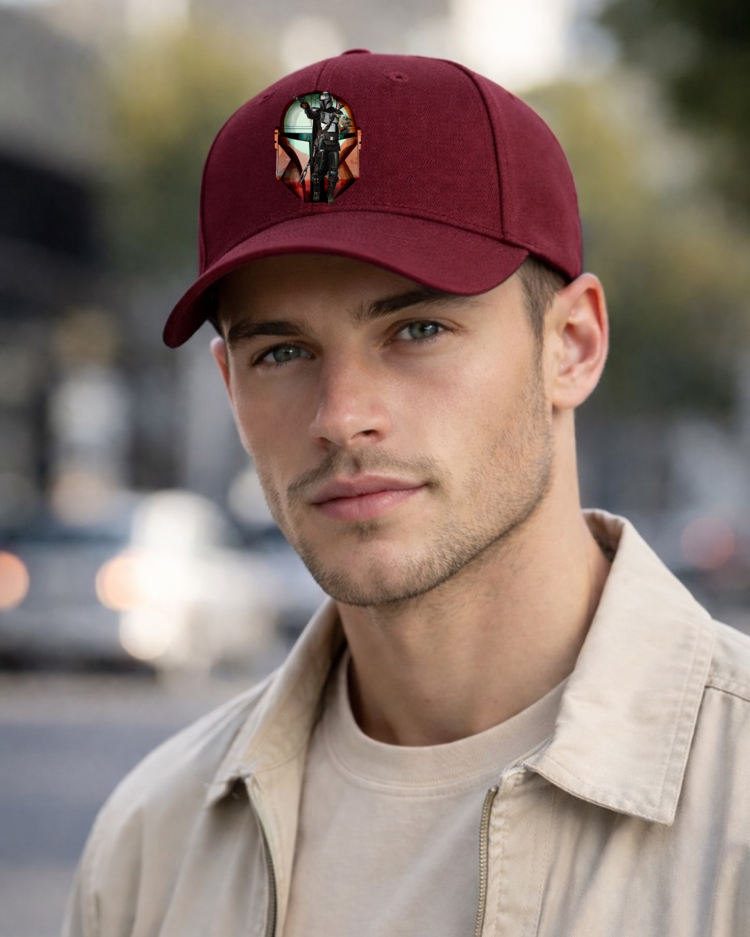 Mandalorian Disney Basketball Hat, Character Theme Cap,  Park Ready Outfit, Disney Baseball Cap