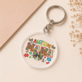 Autism Mama Acrylic Keyring | Cute Keyring | Bag Charm | Backpack Accessory | Keychain Gift | School Bag Accessory | Handmade UK