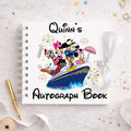 Personalised Mickey Gang Cruise Boat Disney Autograph Book, Personalised Disney World Trip, Gift For Disney Trip, Disney World Autograph Book