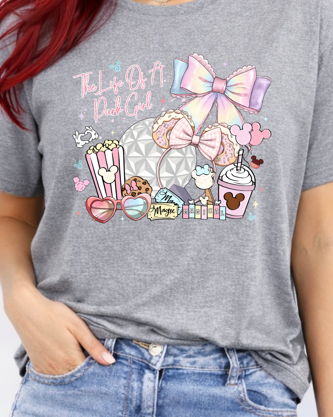 The Life Of A Park Girl Disney t-shirt, Disney fashion, Disney clothes, Disney tops, Disney tee, Disney lover