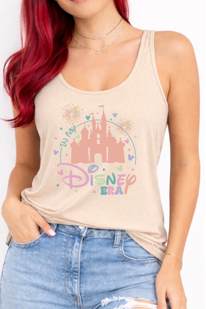 In My Disney Era Disney Vest Top, Disney Tank Top Women, Disney World Outfit, Disney Holiday Shirt, Theme Park Outfit, Cute Disney