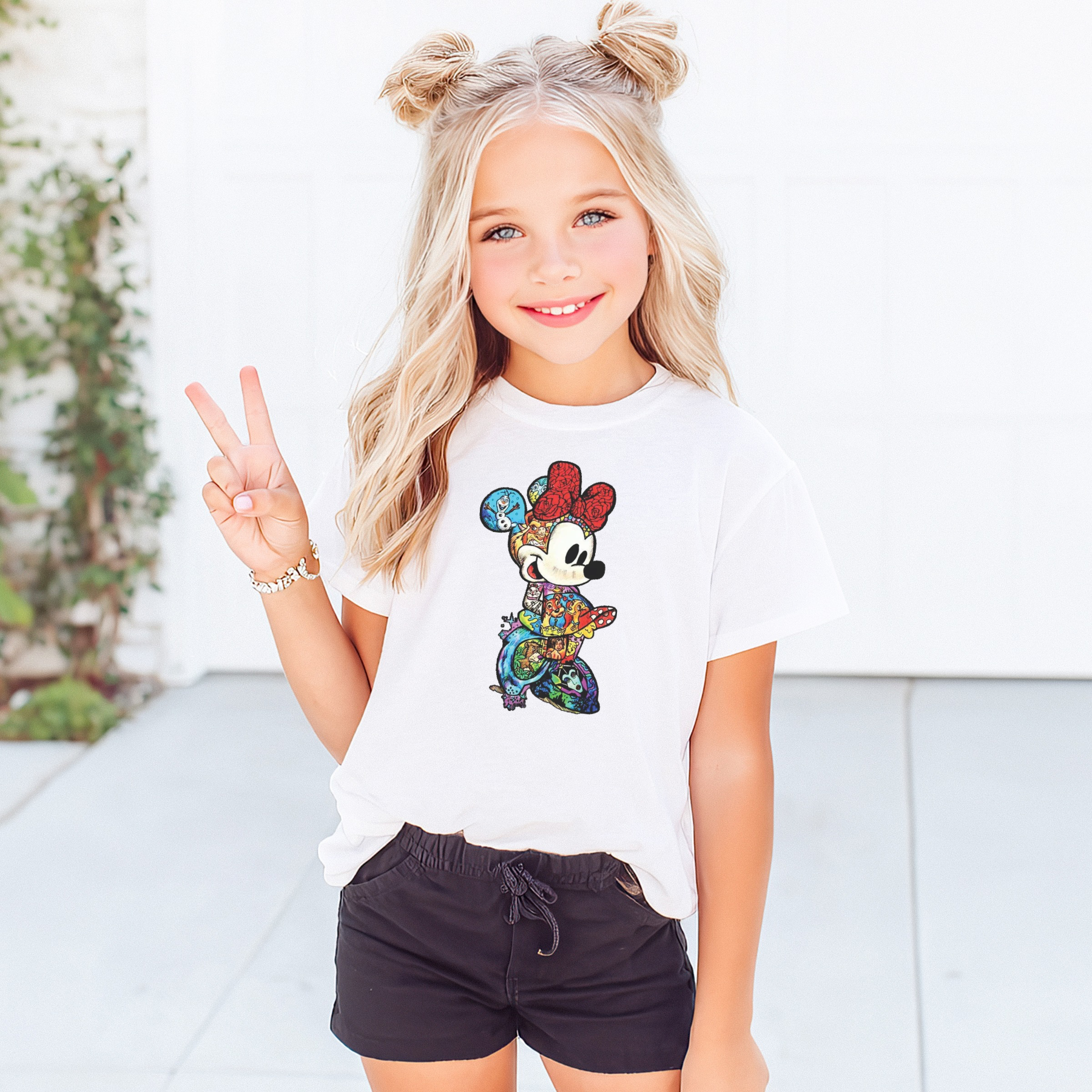 Minnie Mouse Disney Kids T-Shirt | Disney Everyday Tee | Disney Outfit