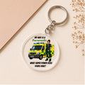My Wife Is a Paramedic Keyring | Paramedic Wife Gift | NHS Ambulance Service Keychain | Acrylic Keyring | Emergency Services Appreciation Gift