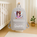 Personalised Fairy Kids Backpack | Custom School Backpack | Fairy Nursery Bag | Personalised School Bag | Girls Backpack | Back to School Gift